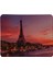 Paris Eyfel Kulesi Desenli Kaymaz Taban Optik Bilgisayar Notebook Mouse Pad Maus Ped 17,5X21,5CM 1