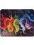 Rengarenk Desenli Tip Kaymaz Taban Optik Bilgisayar Notebook Mouse Pad Mauspad 17X 21 cm 1