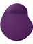 Oval Mor Kum Desen Bilek Destekli Kaymaz Taban Bilgisayar Notebook Mouse Pad - Bileklikli Mausped 1