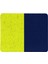 Sarı Lacivert Kum Desen Tip Kaymaz Taban Optik Bilgisayar Notebook Mouse Pad 17,5X21,5CM Mouse Ped 2