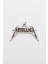 Metallica Logo Kolye Ucu - Antik Gümüş Kaplama 1