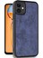 Newface iPhone 11 Kılıf Aras Deri Kapak - Lacivert 2