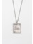 Modern Breaking Bad Ba Element Kolye - Düz Ezme Ithal Zincirli Unisex Gümüş Kaplama - 60 cm 1