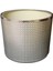 Şık Metalik Küçük Abajur Şapkası, 20 cm Çap, 16 cm Yükseklik 5