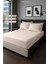 Satin Stripe %100 Pamuk Saten Tek Kişilik Çizgili Lastikli Çarşaf Seti Yastıklı 120X200+30 1