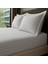 Satin Stripe %100 Pamuk Saten Tek Kişilik Çizgili Lastikli Çarşaf Seti Yastıklı 120X200+30 3