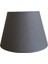 25'lik Antrasit Abajur Şapkası, Modern ve Şık Tasarım, Kaliteli Malzeme. 1