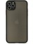 Newface iPhone 11 Pro Max Kılıf Montreal Silikon Kapak - Siyah 1