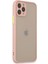 Newface iPhone 11 Pro Kılıf Montreal Silikon Kapak - Pembe 2