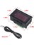 Dijital LED Sıcaklık Kontrolcü Modülü + 12VDC Su Geçirmez Ntc Sensör 4