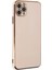 Newface iPhone 11 Pro Max Kılıf Volet Silikon - Pembe 1