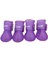 Mor Köpek Ayakkabısı 4'lü Set Large Beden, Şık ve Rahat Tasarım 2