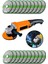 3500W 6 Kademe Devir Ayarlı Spiral Taşlama Makinesi 125MM + 20 Ad Taş 1