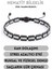 Hematit Bileklik - Lotus Black Silver Bileklik - Tasarım Bileklik Özel Kesim Ayarlanabilir 1