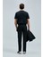Marcus Modern Grafik T- Shirt Siyah 6