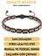 Hematit Bileklik - Lotus Black Gold Bileklik - Tasarım Bileklik Özel Kesim Ayarlanabilir 1