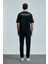 Anton Smart Jean Erkek Pantolon Slim Fit Siyah 6