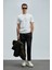 Marcus Modern Grafik T- Shirt Siyah 1