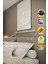 Renkli Rgb LED Bar, Uzaktan Kumandalı, Dekoratif, Animasyonlu, Şık ve Çekici Tasarım 6