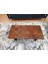 Orta Sehpa Ceviz Renk Ahşap Sehpa Metal Ayak 120 x 60 cm 2