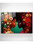 Woman Flower Cam Tablo, Dekoratif Cam Tablo 2