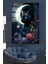 Moon And Cat Cam Tablo, Dekoratif Cam Tablo 2