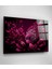 Pink Bird Cam Tablo, Dekoratif Cam Tablo 3