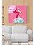 Flamingo Portre Cam Tablo, Dekoratif Cam Tablo 1