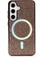 Newface Samsung Galaxy S24 Kılıf Diamond Magsafe Kapak - Pembe 1