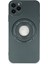 Newface iPhone 12 Pro Max Kılıf Lukka Magneticsafe Kapak - Koyu Yeşil 1