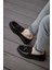 MD002 Rst Loafer Verniciata Erkek Ayakkabı Sıyah 3