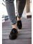 MD002 Rst Loafer Verniciata Erkek Ayakkabı Sıyah 5