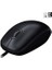 M100 USB Kablolu Mouse, Pc, Mac, Dizüstü Bilgisayar ile Uyumlu, 1000 Dpı Optik Izleme, Sağ ve Sol Elle Kullanıma Uygun, Siyah 3