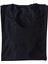 Tişört V yaka pamuklu cotton modal elasten siyah ekstra esnek slim fit unisex VS1-1S 4