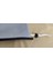 Gri Yatak Odası Yolluk Halı Seti ve Çoklu Saklama Hurcu 120X53 cm 3