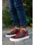 MD004 Cbt Hıde Erkek Ayakkabı Bordo 4