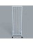 : 60X190 cm Tel Pano Stant Tekerlekli (Beyaz) Çorap Standı, Aksesuar Standı, Telefon Standı, Bijuteri Stand 1