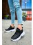 MD089 Cbt Low Top Lace Up Erkek Ayakkabı Sıyah 2