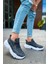 MD089 Cbt Low Top Lace Up Erkek Ayakkabı Antrasıt 3