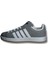 Gri Beyaz Şeritli Erkek Sneaker Spor Ayakkabı 41 2