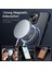 iPhone 15 Plus Uyumlu Kamera Korumalı Magsafe Wireless Şarj Özellikli Mat Silikon Kılıf 3