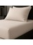 Satin Stripe %100 Pamuk Saten Çift Kişilik Çizgili Lastikli Çarşaf Seti Yastıklı 160X200+30 2