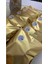 25X35 Altın Sarı Yapışkanlı Metalize Hediye Poşeti Metalik Gold Hediye Ambalaj Paketi 10 Adet 5