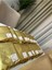 25X35 Altın Sarı Yapışkanlı Metalize Hediye Poşeti Metalik Gold Hediye Ambalaj Paketi 10 Adet 8