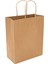 Kraft Hediye Kağıt Çanta 5 Adet Büküm Saplı 25x12x31 cm Doğal ve Şık Tasarım 2