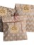 El Işi Handmade Temalı Paketleme Etiketi (20ADET) Yuvarlak Yapışkanlı Çıkartma Etiket 4cm 5