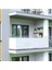 4 Metre x 65 cm Beyaz Balkon Demiri Koruyucu Branda 1