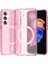 iPhone 15 Pro Max Kılıf Şeffaf Simli ve Magsafe Özellikli Şık Dazzle Premium Sert Silicone Case Cover 5