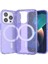 iPhone 14 Pro Kılıf Şeffaf Simli ve Magsafe Özellikli Şık Dazzle Premium Sert Silicone Case Cover 1