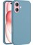 iPhone 16 Plus Kılıf Yumuşak Dokulu ve Soft Yapılı Magsafe Özellikli Pastella Premium Silikon Kapak 1